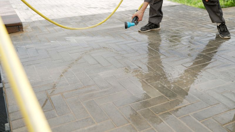 Spring Pavers Installation