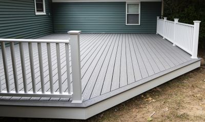 Stone Deck Installation